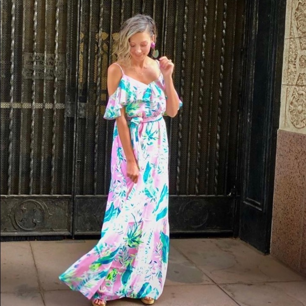 Lilly Pulitzer zadie maxi dress NWT